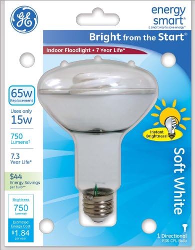 GE Energy Smart 65w Irányított fényű Izzó Puha, Fehér