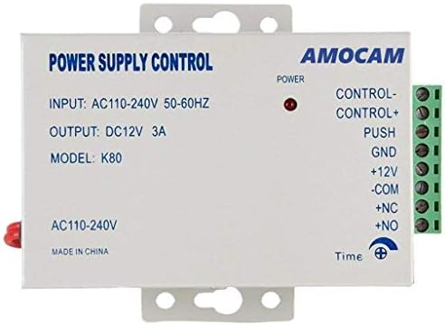 [Frissítés, Verzió] AMOCAM Elektromos Elektromos Ajtó E - Zár, K80 12V-os Ellenőrzés 150FT Vezeték/Kábel Video Kaputelefon Rendszer