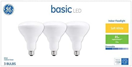 GE-Alap 3-Pack 85 W Egyenértékű Szabályozható 2700K Meleg Fehér R40 LED Lámpatest Izzók 46309