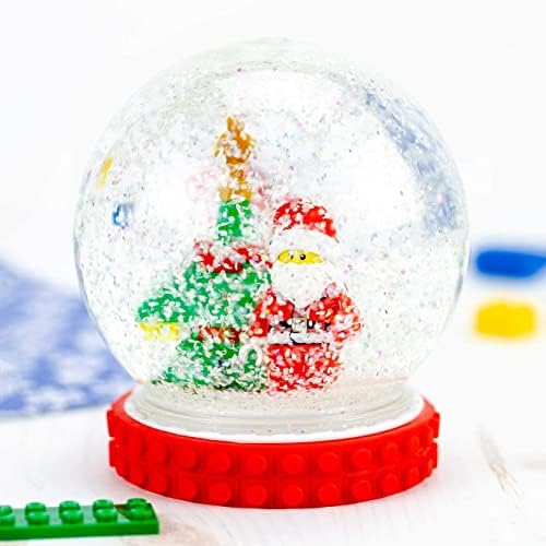 Terjed a Szerelem 2-Pckage a (4)- 4 es Műanyag hógömböket + (1) A Csomag Hamis Hó-Nagy Ünnep Kifejezések, Mint a Karácsony.