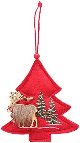 Karácsonyfa Topper Fa, A Karácsony Medál Ötágú Dekoráció Karácsonyi Csillag Dekoráció & Lóg Idős Anya Ajándékok (B, Egy Méret)