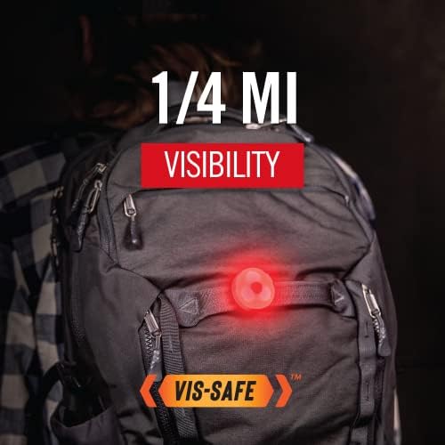 Parti SL1R USB Újratölthető Biztonsági kapocs Fény, Vörös Fény, Multi-Üzemmód, Ragasztó Kettős-Hegy, Futás, Gyaloglás, Kerékpározás, munkaterületre,