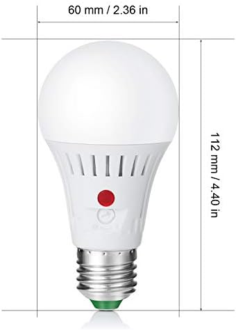 Elrigs Alkonyat Hajnal Izzók, Kültéri Érzékelő LED Izzó, Állítható Fotocella Fényt Érzékelő, 19 Automatikus Világítás, E26 Közepes