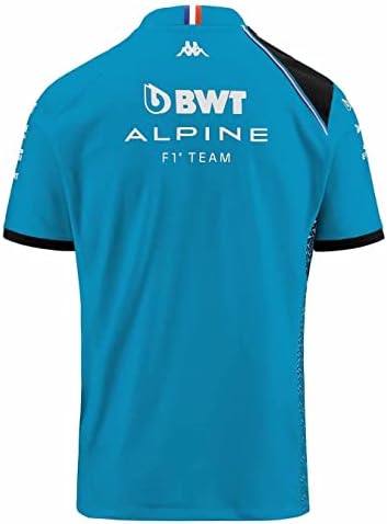 Alpesi Racing F1 2023 Férfi Csapat Póló Kék