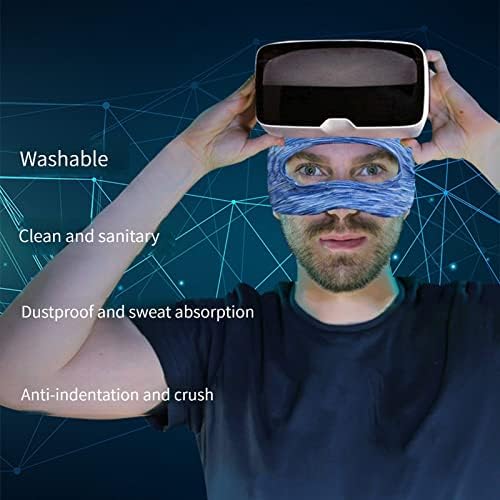 2 Csomag VR Szellőző Maszk Rugalmas Verejték Zenekar előlapot Szem Maszk Haza Virtuális Valóság Headset VR Tartozékok VR