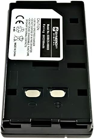 Szinergia Digitális Videokamera Akkumulátor, Kompatibilis Sony CCDTR410E Videokamera, (Ni-MH, 6V, 2100mAh) Ultra Nagy Kapacitású, Csere