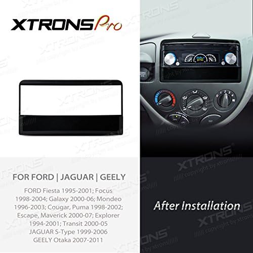 XTRONS® 1 DIN autórádió Sztereó Audio Fascia Lemez Műszerfal Panel Készlet Ford a Jaguar