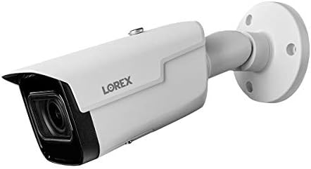 Lorex LNB9292B 4K (8MP) Motorizált Varifokális Okos IP-Fekete Biztonsági Kamera 4-szeres Optikai Zoom, illetve a Valós idejű 30 kép / mp Felvételi,