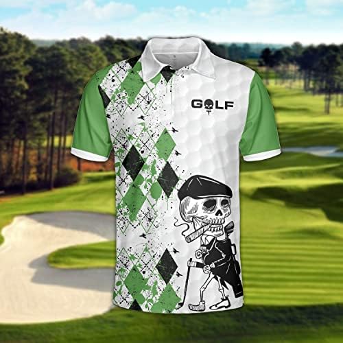 Menrick, Golf Pólók Férfi, Golf Pólók Férfi, Golf Ajándék Ötlet, Mens Golf Pólók, Crazy Golf Pólók Férfi Vicces Golf Pólók