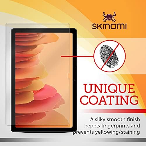 Skinomi Matt Képernyő Védő Kompatibilis a Samsung Galaxy Tab A7 (10.4 hüvelyk) Tükröződésmentes, Matt Bőr TPU Anti-Buborék Film