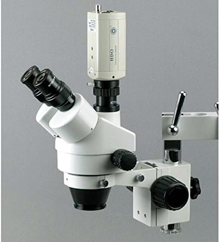 AmScope SM-4TX Szakmai Trinocular Sztereó Zoom Mikroszkóp, WH10x Szemlencse, 3,5 X-45X Nagyítás, 0.7 X 4, 5 X Zoom Objektív, Környezeti Világítás,