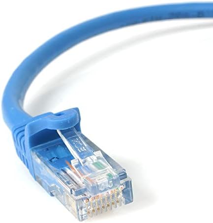StarTech.com Cat5e Ethernet Cable20 ft - Kék - Patch Kábel - Snagless Cat5e Kábel - Hálózati Kábel - Ethernet Kábel - Cat 5e Kábel