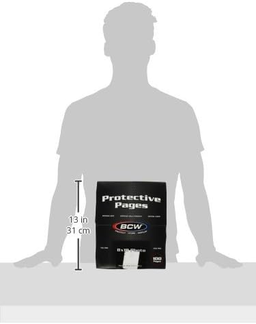 BCW Készletek 1-PROPHOTO-100 Pro 8 X10 Fotó Oldal (100 Gróf Doboz)