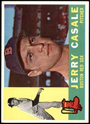1960 Topps 38 Jerry Casale Boston Red Sox (Baseball Kártya) EX+ Red Sox