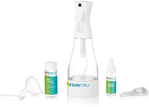 SANITRU Multi felülettisztítás, Sanitizing & Fertőtlenítő Rendszer | fogyaszt Áramot, Átalakítani Érintse meg a Víz, Só & Ecetet