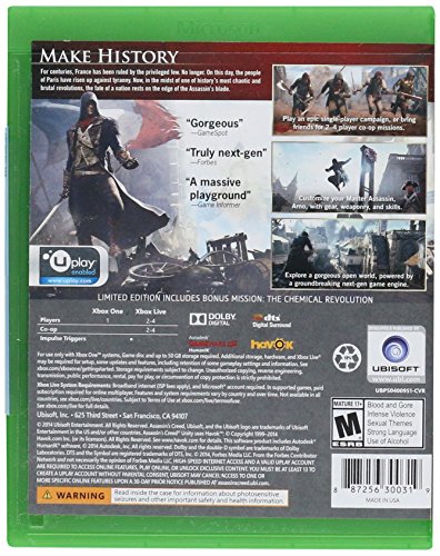 Assassin ' s Creed Egység Limited Edition - Xbox