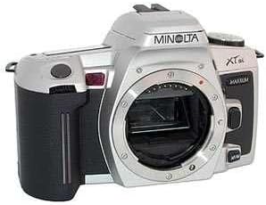 Konica Minolta Maxxum XTsi SLR Filmes Fényképezőgép (csak a váz)