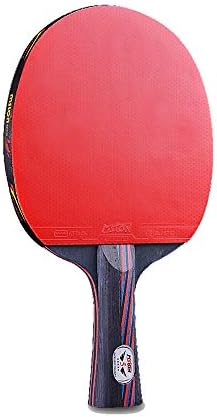 SSHHI Ping-Pong Lapát Szett,5-Csillag,PortableTable Tenisz Lapát Kiváló Sebességet, illetve a Spin Teljesítmény,kopásálló/Mint Látható /