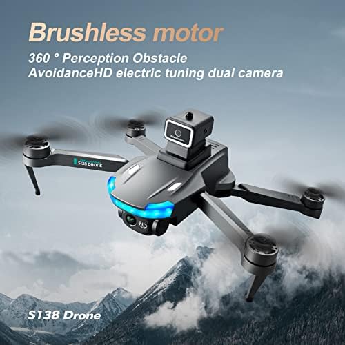 A drónok a Kamera Felnőttek számára, 4k, Dual Kamera Összecsukható GPS Hd légifényképezés Drón, 5g WiFi Átviteli Brushless Motor