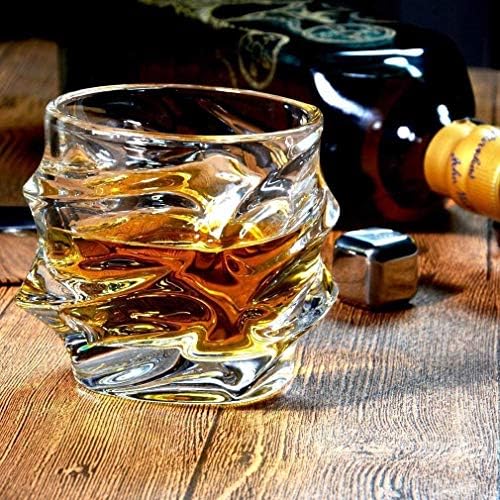 Whiskey Kedvéért Készítő Whisky Szemüveg Készlet 4 Ultra Világosság Whiskys Poharat Régimódi, Üveg, Kristály Poharakat Ittam Whisky,
