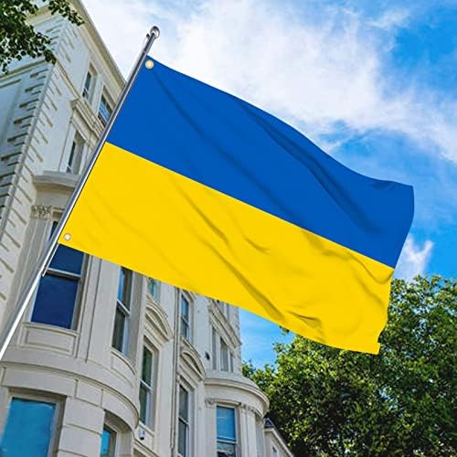 Ukrajna 3X5 Ft Zászlót, Réz Fiatalok, az ukrán Nemzeti Beltéri Kültéri Zászlók & Bannerek Jel