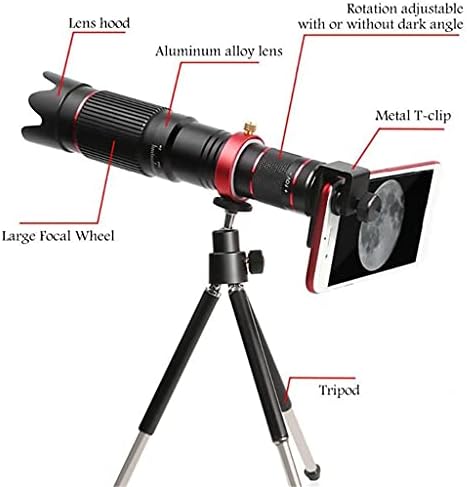QUESHENG Egyetemes 4K 36X Optikai Zoom Kamera Objektív Teleobjektív Mobil Távcső Telefon Okostelefon Mobiltelefon Lente