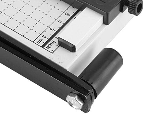 Papírvágó Fehér Fém Nagy Pontosságú Képet Papírvágógép Vágás Vágás Eszköz A4/B5/A5/B6/B7 Papír