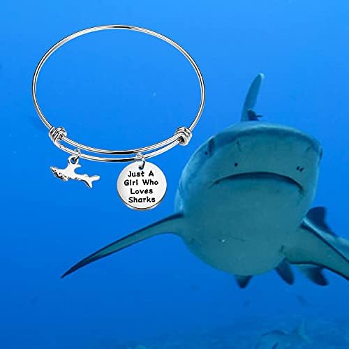 AKTAP Cápa Szerető Ajándék Cápa Kulcstartó Csak Egy Lány, Aki Szereti a Cápák Ajándék Cápa Lány Cápa Cucc Búvár Ajándékok