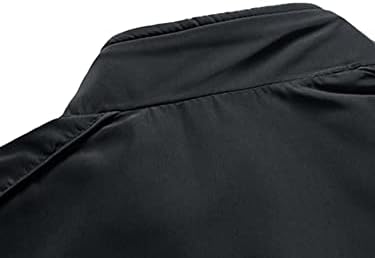 OSHHO Kabátok Női - Férfi Zip-Up Melegítő Kabát (Szín : Fekete, Méret : Nagy)