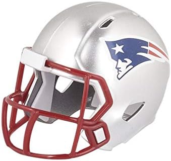 A New England Patriots az NFL Riddell Sebesség Pocket PRO Micro/Zseb-Méret/Mini Foci Sisak