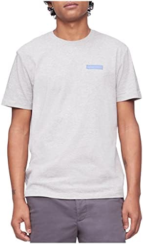 Calvin Klein Férfi Relaxed Fit Box Logója Sleeve T-Shirt