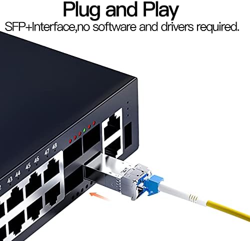 2DB 10G Sfp LC MMF300m a 10GBase-SR SFP+ Adó, 10G 850nm PPA, akár 300 Méter, Kompatibilis a Cisco SFP-10G-SR, Meraki MA-SFP-10GB-SR, Ubiquiti