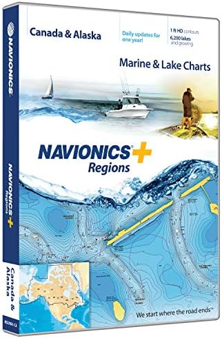 Navionics MSD/NAV+CA Plus Régiók Kanada Tengeri Tó Diagramok SD/MSD,Fekete