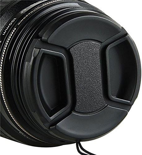 72MM Center Csipet Objektív Sapka Canon DSLR Objektívek 72mm Szűrő Átmérő (2 Csomag)