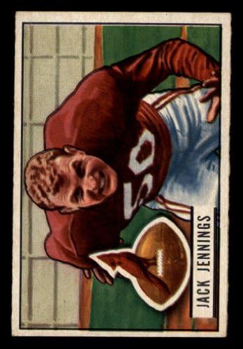 1951 Bowman 98 Jack Jennings Chicago Cardinals-FB (Foci Kártya) EX Cardinals-FB Ohio St.