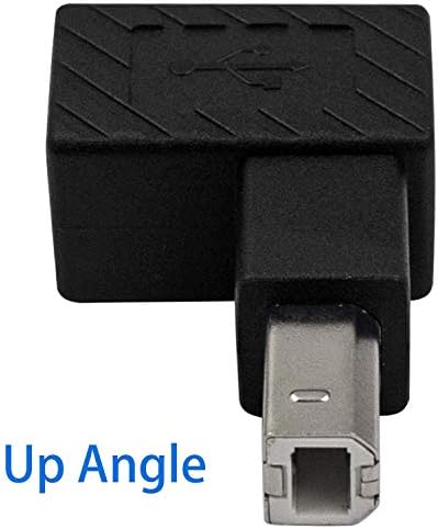 Duttek USB-B 2.0 Adapter, USB 2.0, B Típusú Nyomtató Kábel, Adapter, FEL Szög USB-B 2.0 Férfi-Nő Adapter Nyomtató Rövid Hosszabbító Kábel