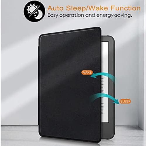 Minden esetben Új Kindle 11 Generációs 2022 Kiadás Csak Vékony PU Bőr Smart Cover Automatikus Alvó Ébred, védőtok Kindle