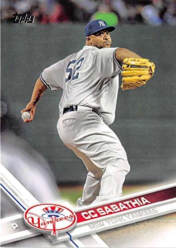 2017 Topps Sorozat 2 465 CC Sabathia New York Yankees Baseball Kártya