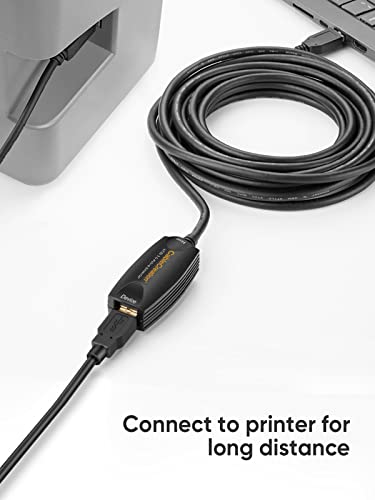 CableCreation Aktív USB 3.0 Kábelt 16.4 FT, USB 3.0 Extender Férfi-Nő Tápkábelt jelerősítő, Kompatibilis Oculus Quest 2 Rift-Érzékelő,