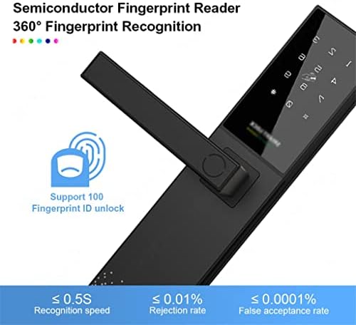 Intelligens Zár Biometrikus Ujjlenyomat-Elektronikus Zárak Tuya Intelligens Otthon Jelszó, Kulcs nélküli Bejegyzés Kezelni