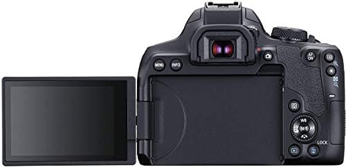 EOS 850D DSLR Fényképezőgép w/EF-S 18-55mm F/4-5.6 STM Objektívvel, valamint a Pixibytes Haladó Csomag (Felújított)