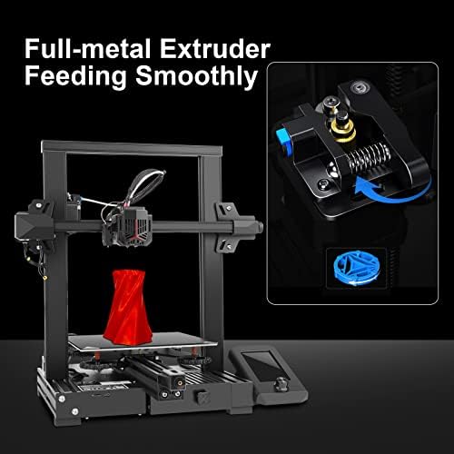 Hivatalos Creality Ender-3 V2 Neo 3D Nyomtató CR Érintse meg az Automatikus Szintező, Teljes Fém Bowden Extruder, Stabil, Integrált
