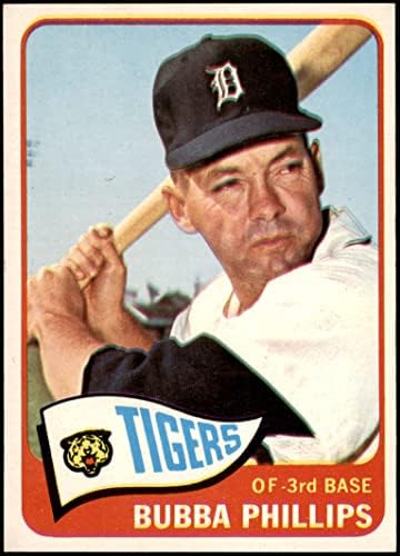 1965 Topps 306 Bubba Phillips Detroit Tigers (Baseball Kártya) NM Tigrisek