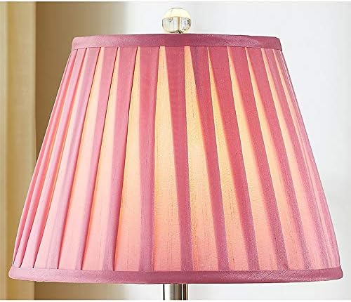 GUOCC Modern, Európai Stílusú K9 Kristály asztali Lámpa Divat Lány Hálószoba Éjjeli Lámpa E27 Csavart Rakott Ruhával Rózsaszín Asztali Lámpa