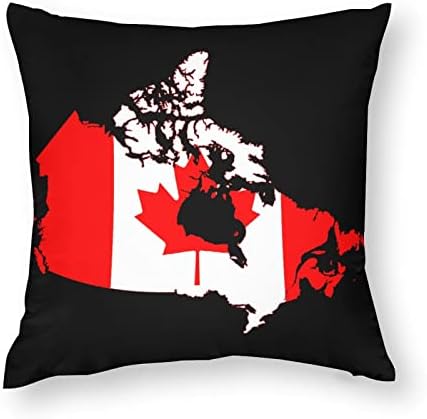 Kanadai Zászló Készlet 2 Párnát Takaró Szögletes Párna, Párnahuzat a Kanapé, Kanapé, Hálószoba, Autó Dekoráció