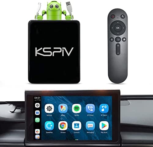 Vezeték nélküli CarPlay Ai Adapter Gyári Vezetékes CarPlay Autók, KSPIV 4G+64 GB+4G LTE Vezeték nélküli CarPlay Dongle Átalakítani