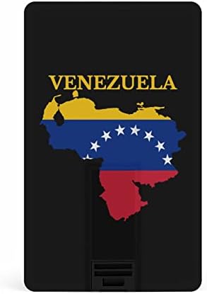 Venezuela Térkép Zászló USB 2.0 Flash-Meghajtók Memory Stick Hitelkártya Forma
