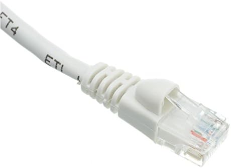 5 Csomag, CAT5E Hi-Speed LAN Ethernet Patch Kábel, Snagless/Öntött Boot, 25 Méter, Fehér, CNE477751