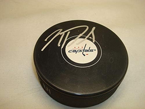 Mike Richards Aláírt Washington Capitals Jégkorong Dedikált 1B - Dedikált NHL Korong