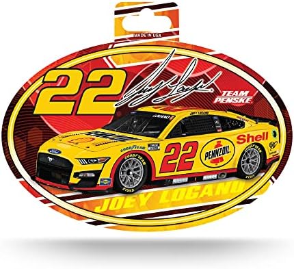 Rico Iparágak NASCAR Joey Logano 22 PENZOIL Teljes Színű, Ovális Matrica Színű Ovális Matrica